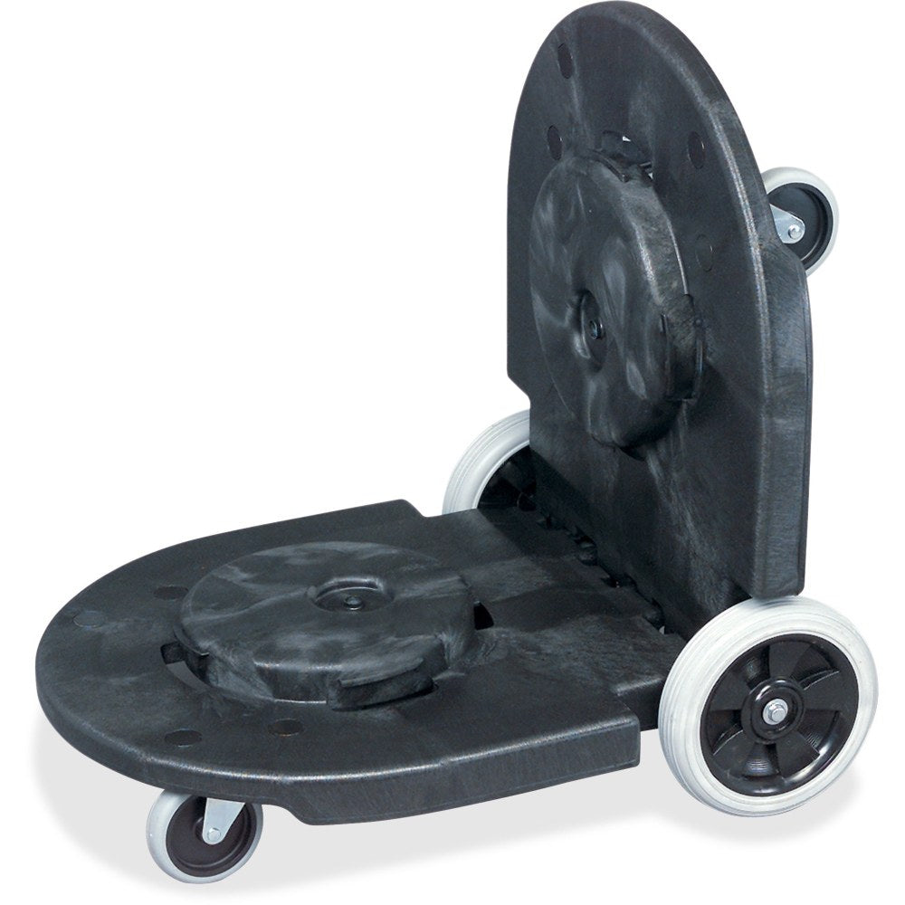 Rubbermaid Tandem Brute Dolly, 8inH x 20 1/4inW x 45inD, Black