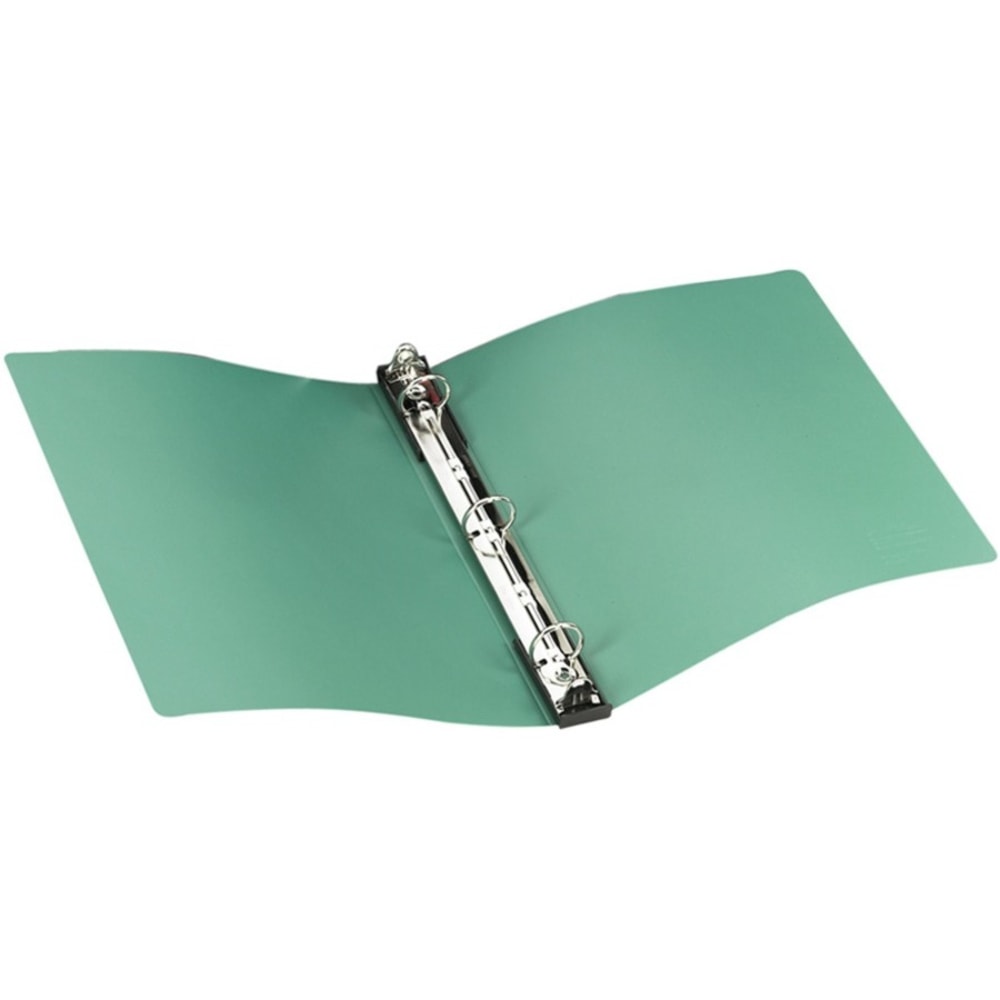 Avery Hanging Round-Ring Storage 3-Ring Binder, 1in Round Rings, Green