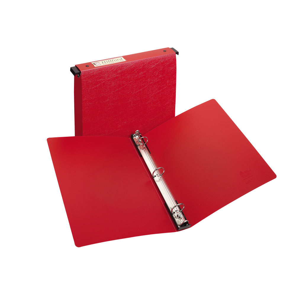 Avery Hanging Storage 3-Ring Binder, 1in Round Rings, Red