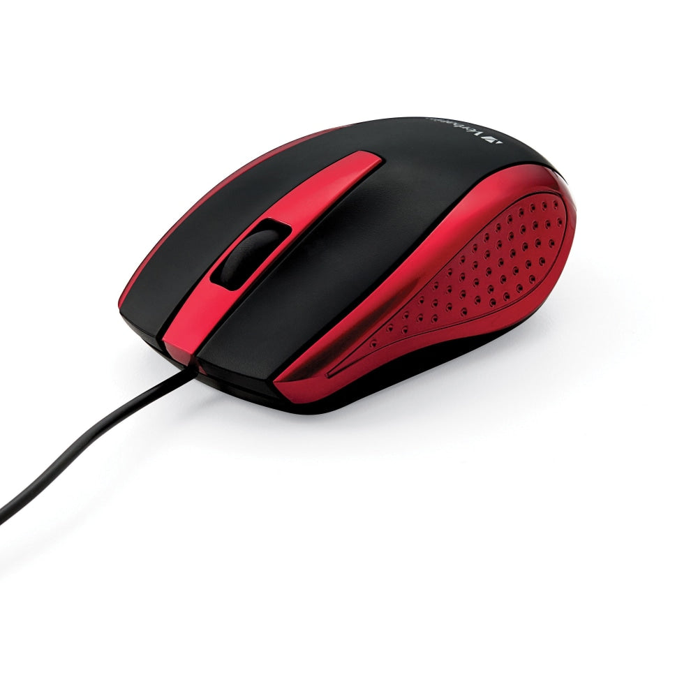 Verbatim Notebook Optical Mouse For USB Type A, Red
