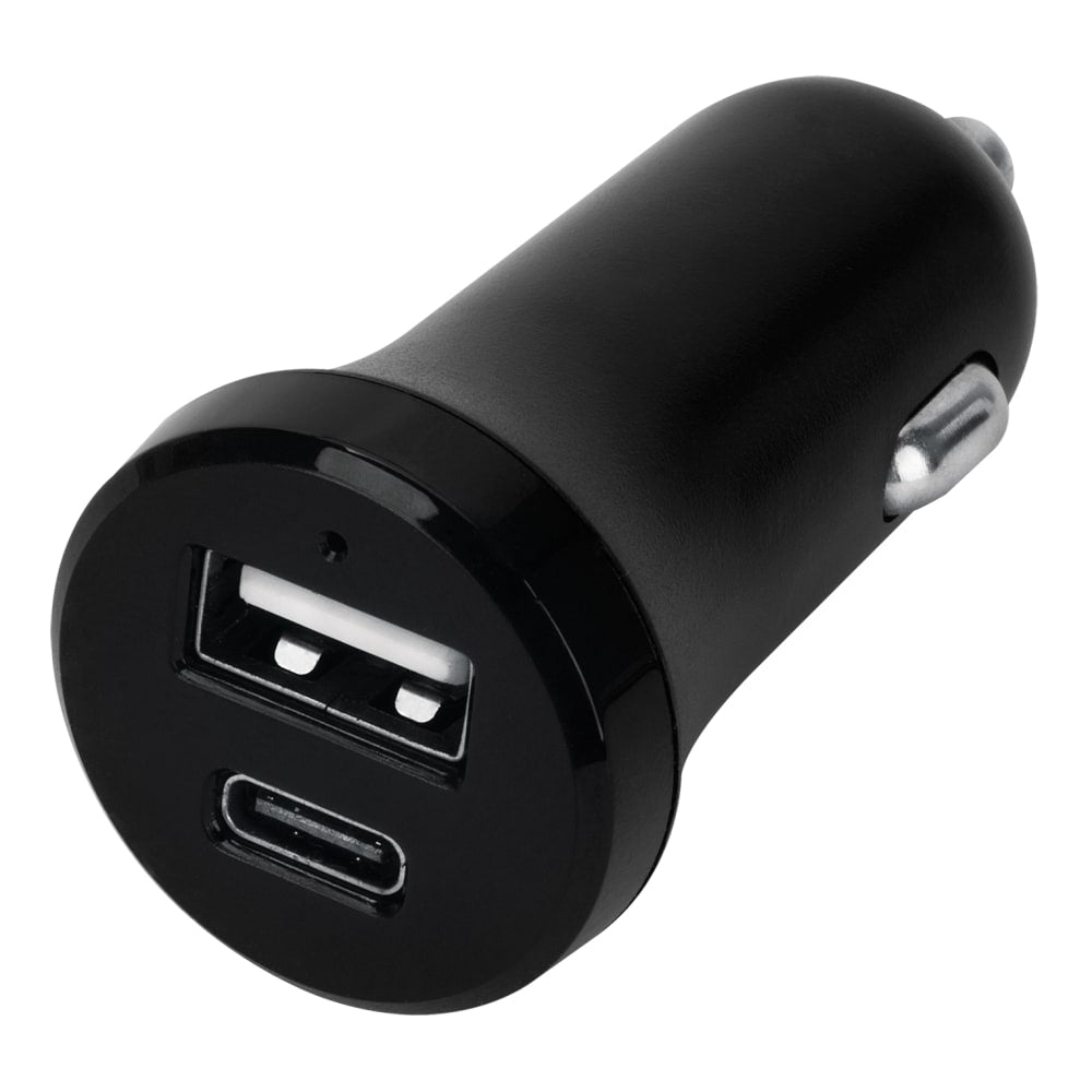 iHome Ultra Boost 30W 2-Port Car Charger, Black
