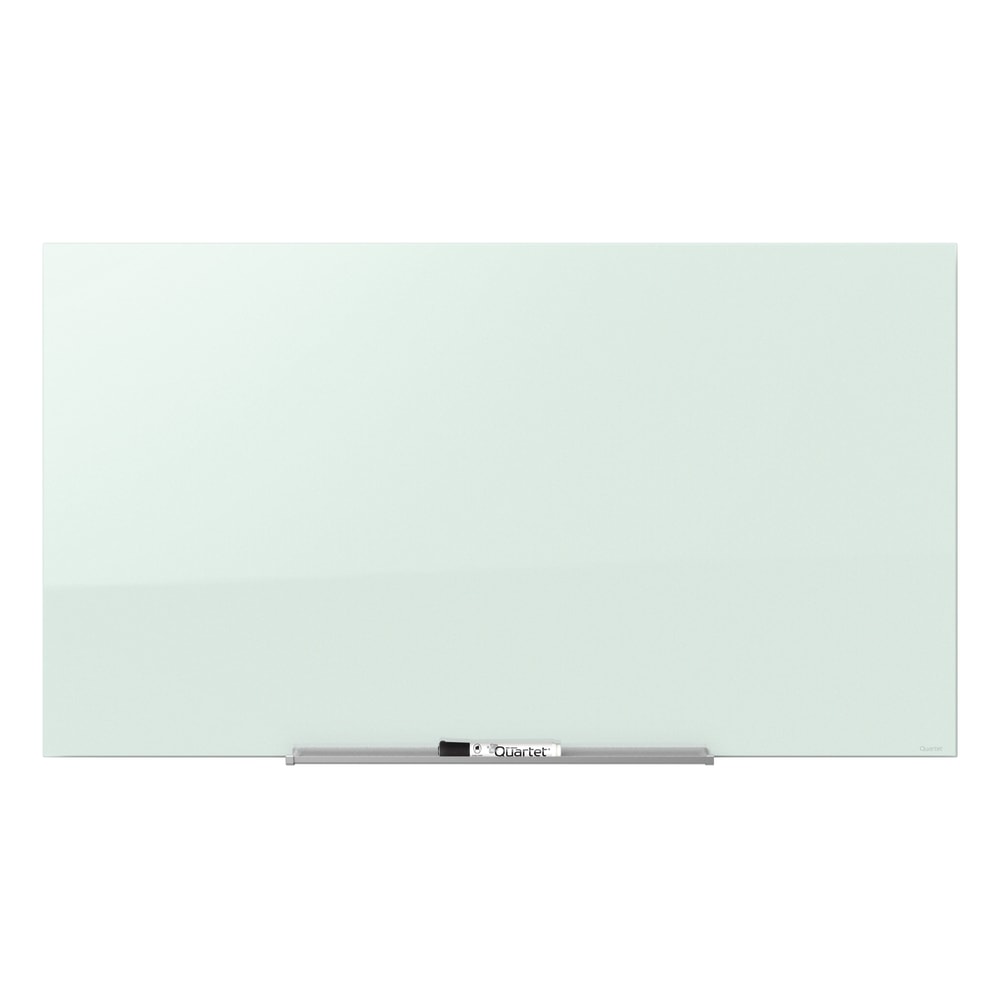 Quartet InvisaMount Magnetic Unframed Dry-Erase Whiteboard, 50in x 28in, White