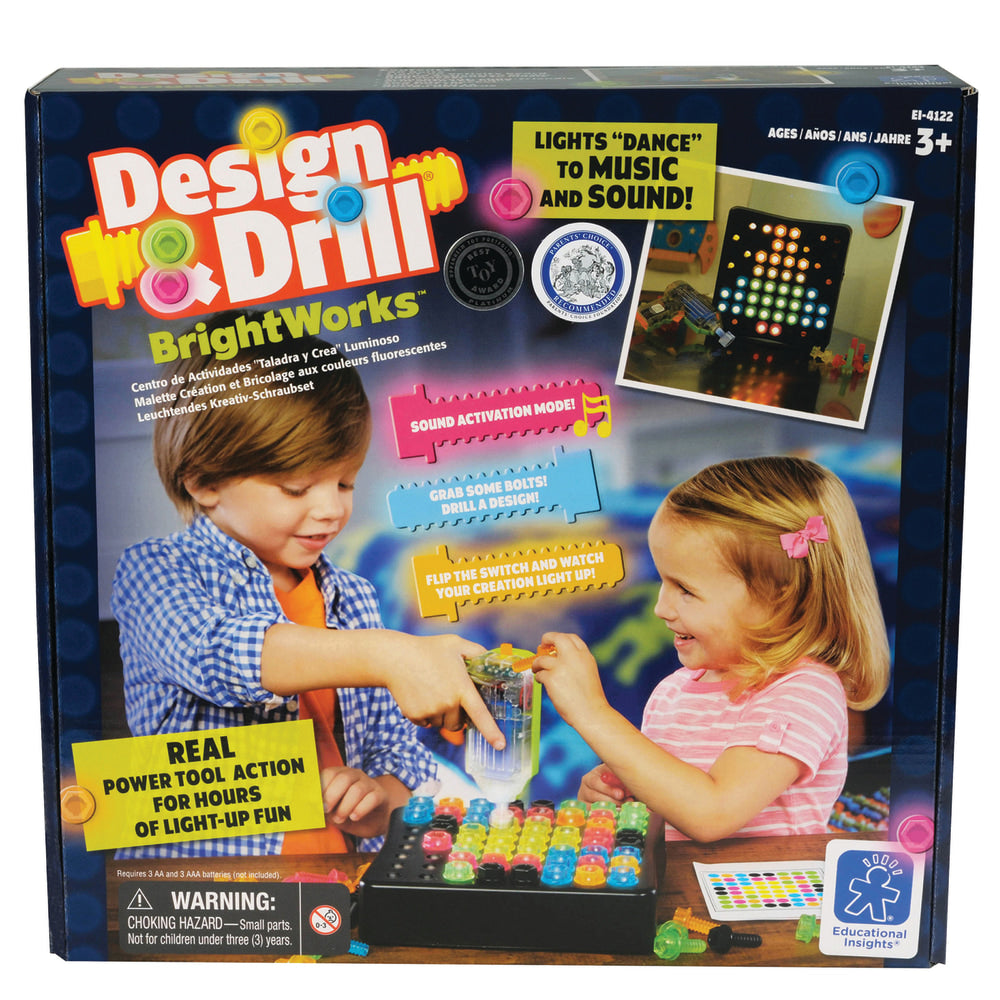 Educational Insights Design & Drill BrightWorks Set, Multicolor, Grades Pre-K - 1