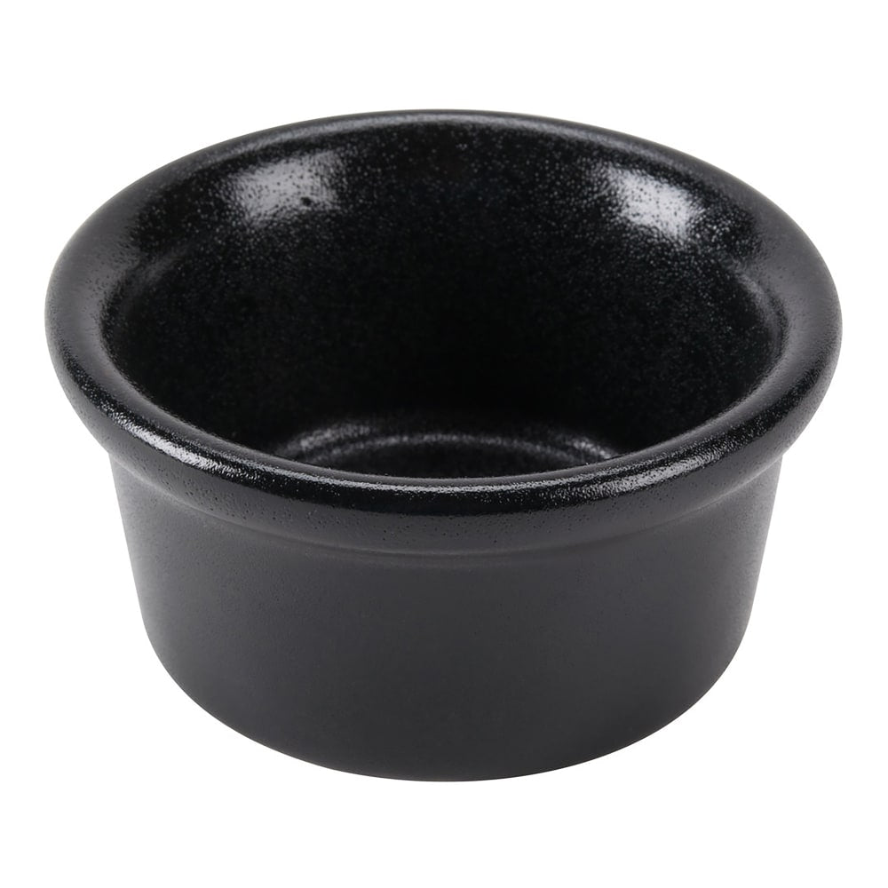Foundry Round Ramekin Dishes, 3.5 Oz, 3 5/8in, Black, Pack Of 36 Dishes