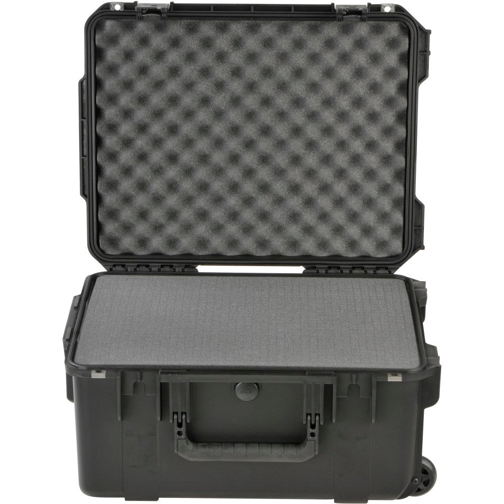 SKB Cases iSeries Protective Case With Layered Foam Interior And 2-Stage Pull Handle, 20-1/2inH x 15-1/2inW x 10inD, Black