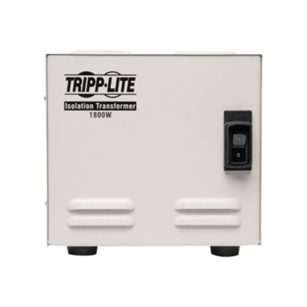 Tripp Lite 1800W Isolation Transformer Hopsital Medical with Surge 120V 6 Outlet 10ft Cord HG TAA GSA - Surge protector - 20 A - 1800 Watt - output connectors: 6