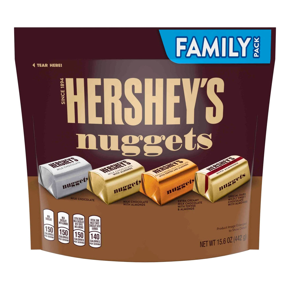 Hersheys Nuggets Chocolate Candy Assortment, 15.6 Oz Bag