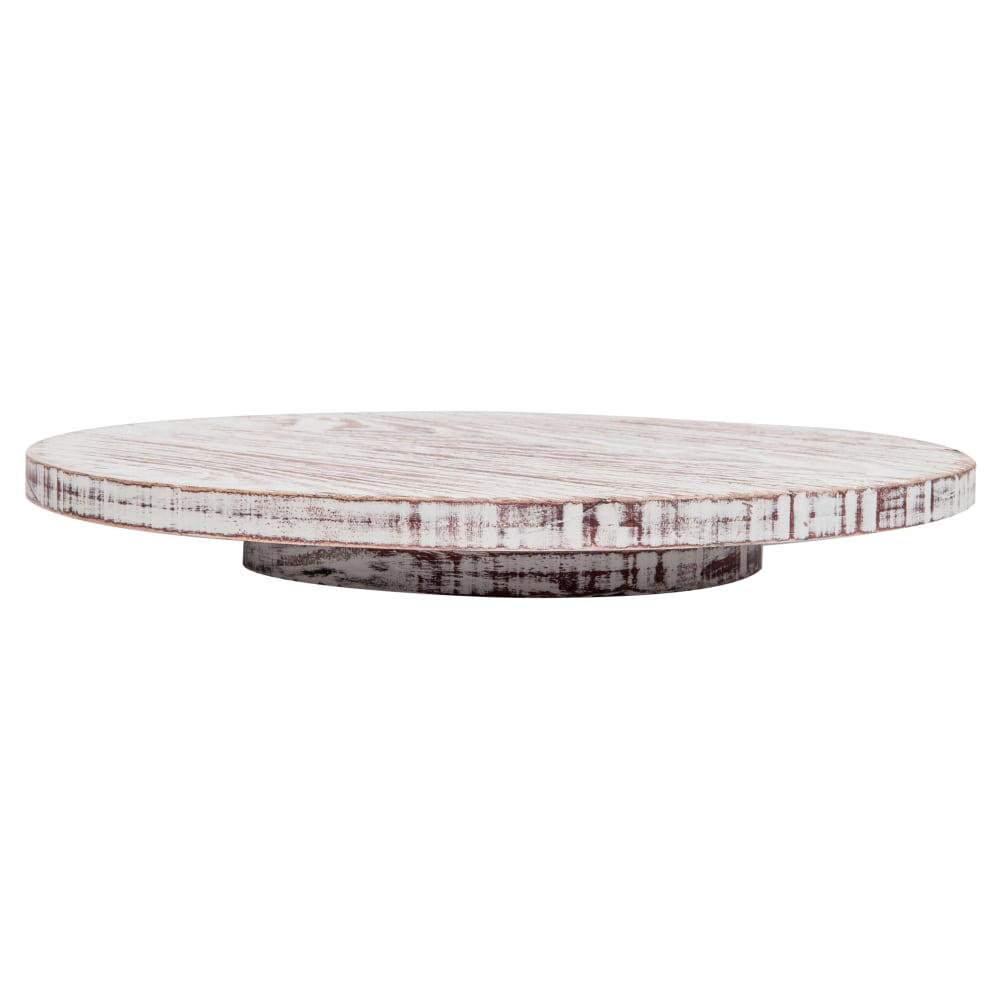 Mind Reader Spinning Lazy Susan, 12-13/16inH x 12-13/16inW x 12-13/16inD, Brown