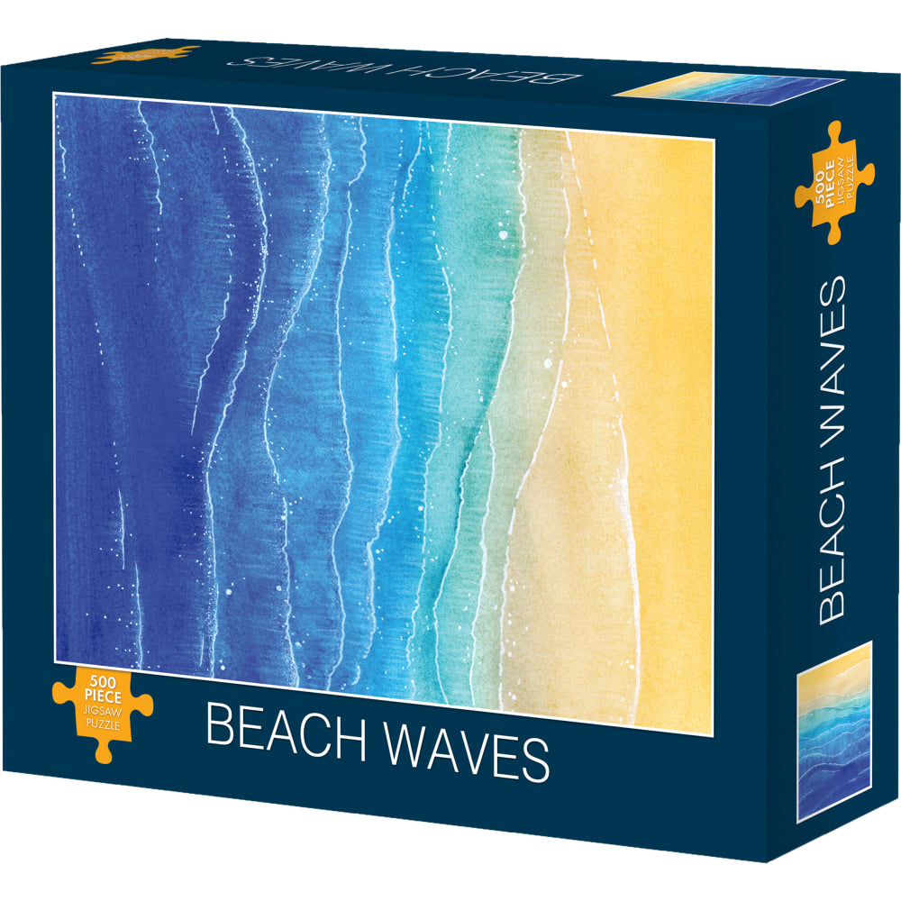 Willow Creek Press 500-Piece Puzzle, Beach Waves