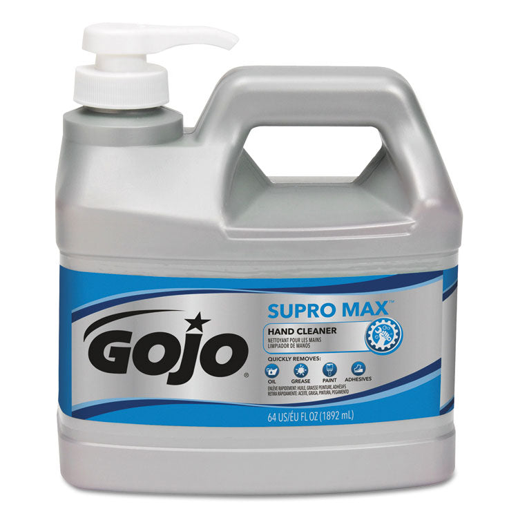 SUPRO MAX Heavy Duty Hand Cleaner, Refill for GOJO PRO TDX 2000 Dispenser, Floral Fragrance, 0.5 gal, 4/Carton