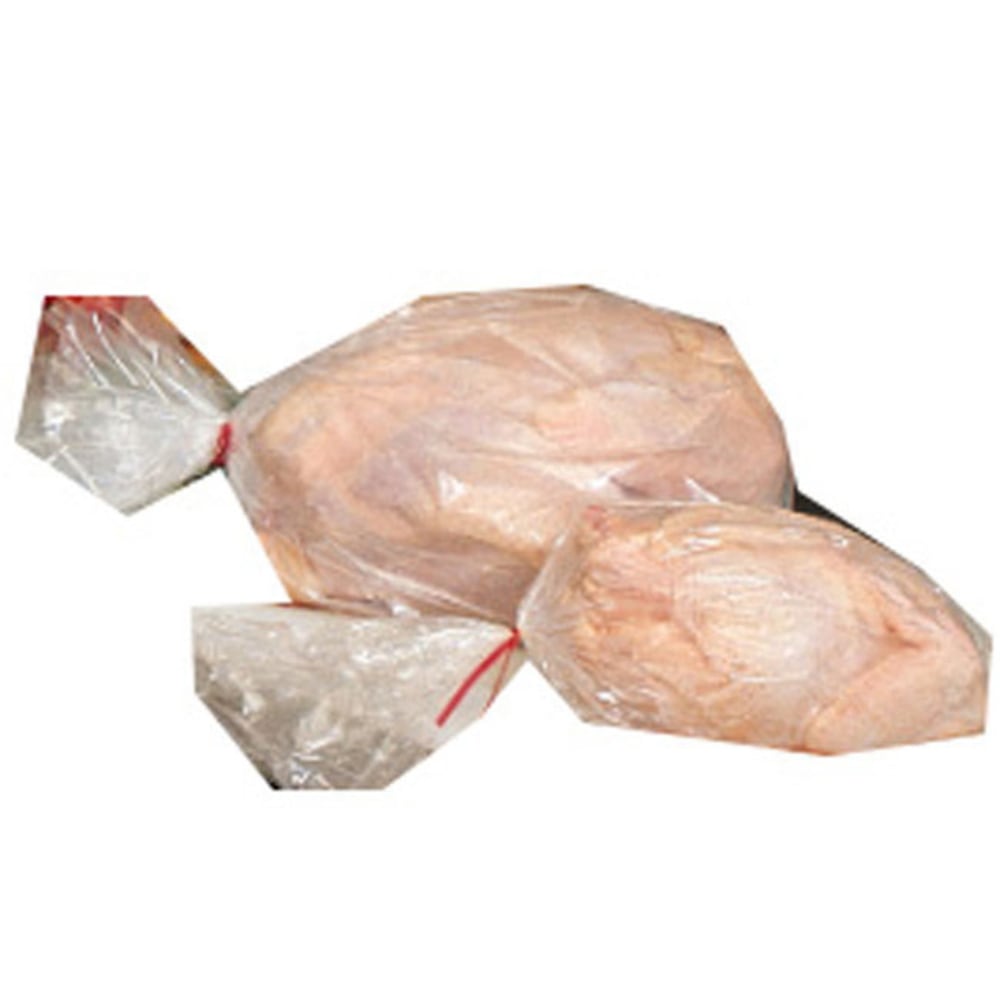 Gusseted Poly Bags, 1.4 Mil Thick, 15inH x 6inW x 3inD, Clear, Carton Of 1,000