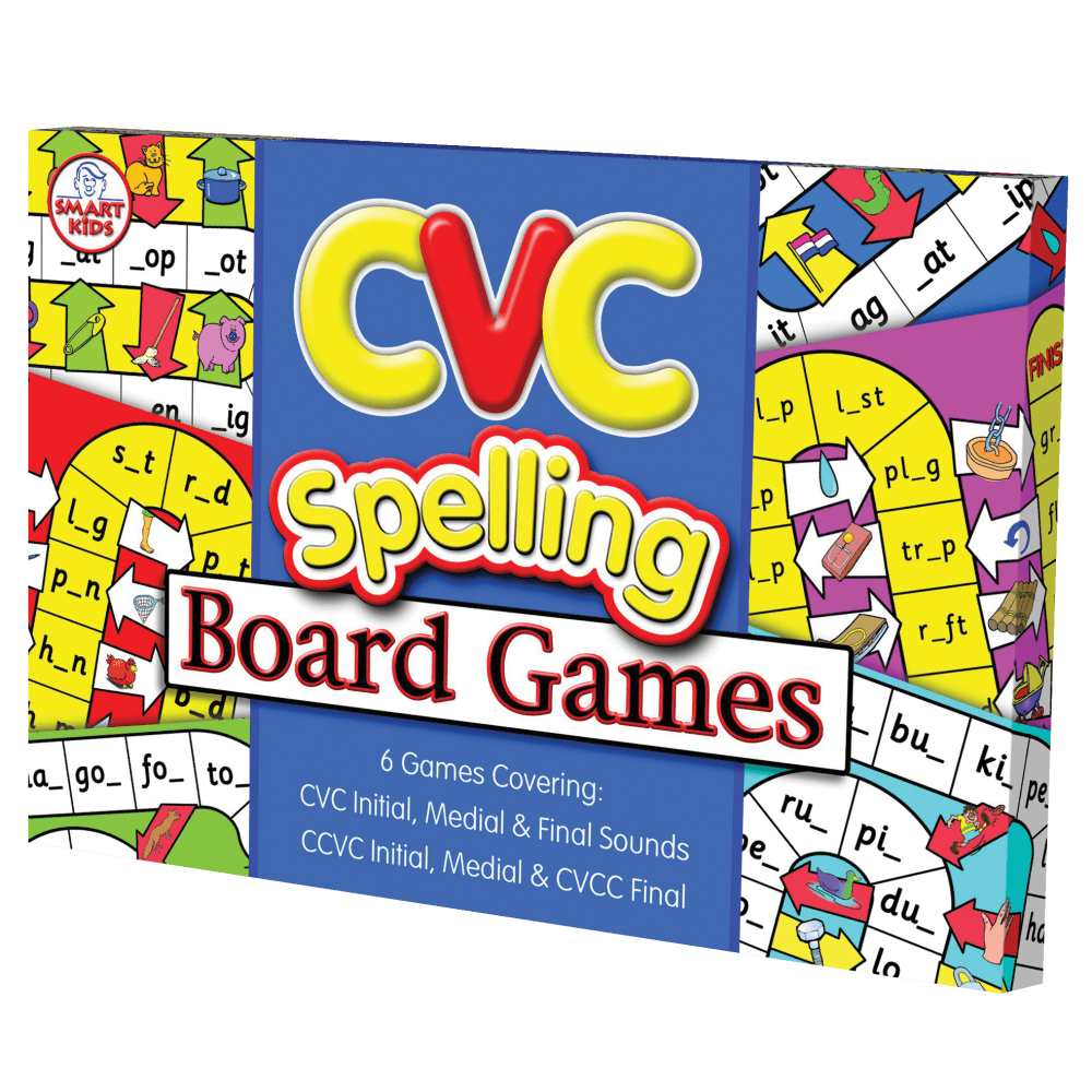 Didax CVC Spelling Board Games
