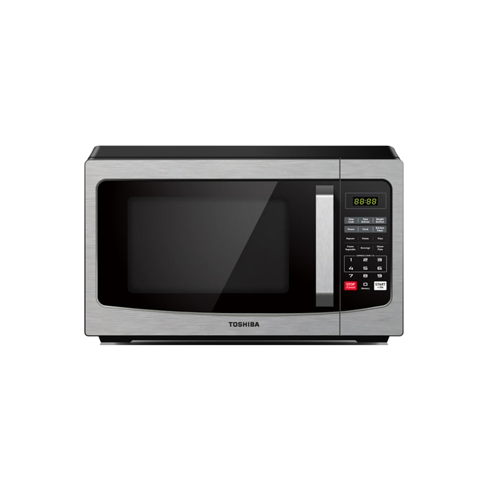 Toshiba 1.1 Cu. Ft. Countertop Microwave, Stainless Steel