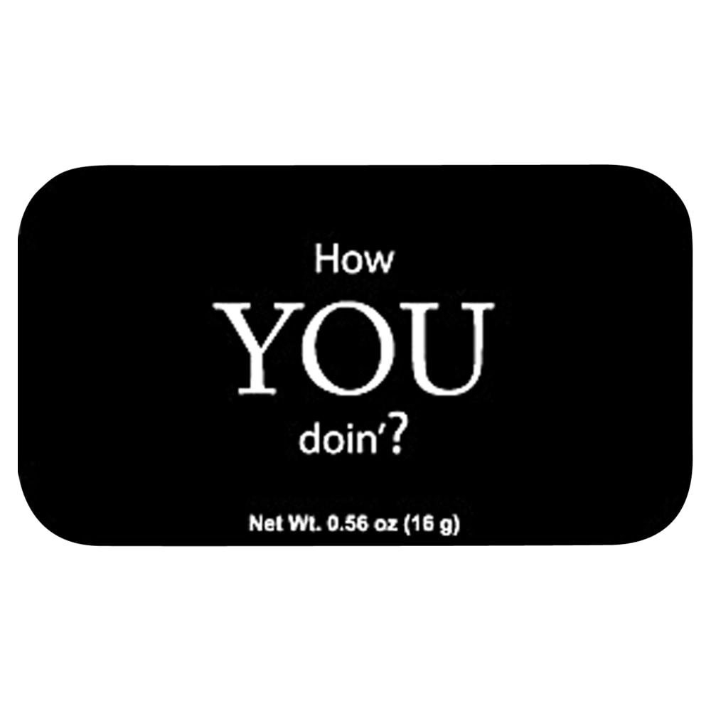 AmuseMints Sugar-Free Mints, How You Doin?, 0.56 Oz, Pack Of 24