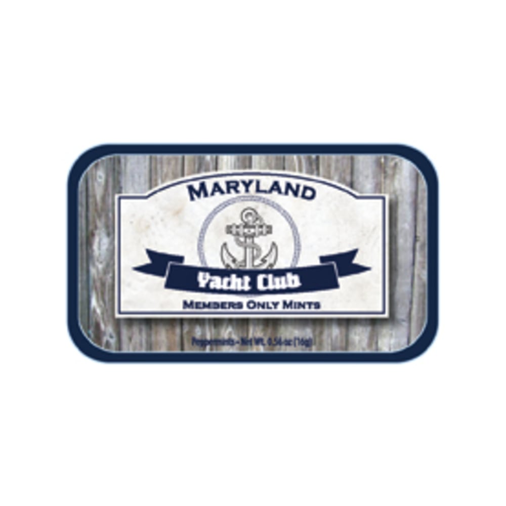 AmuseMints Destination Mint Candy, Maryland Yacht Club,0.56 Oz, Pack Of 24