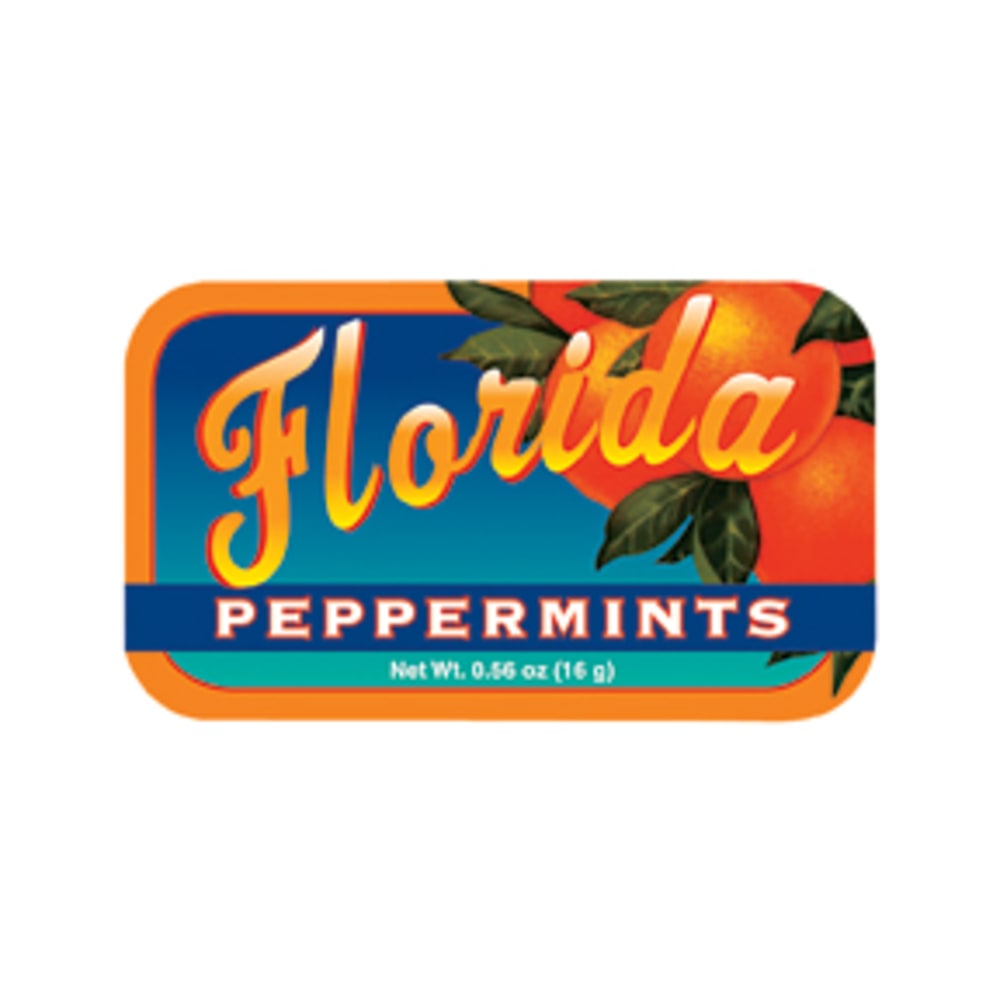 AmuseMints Destination Mint Candy, Florida Peppermints, 0.56 Oz, Pack Of 24