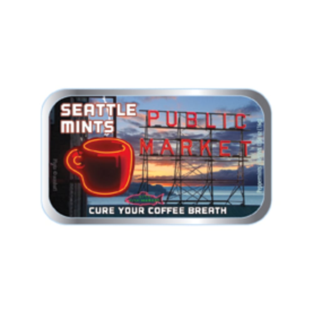 AmuseMints Destination Mint Candy, Seattle Public Market, 0.56 Oz, Pack Of 24