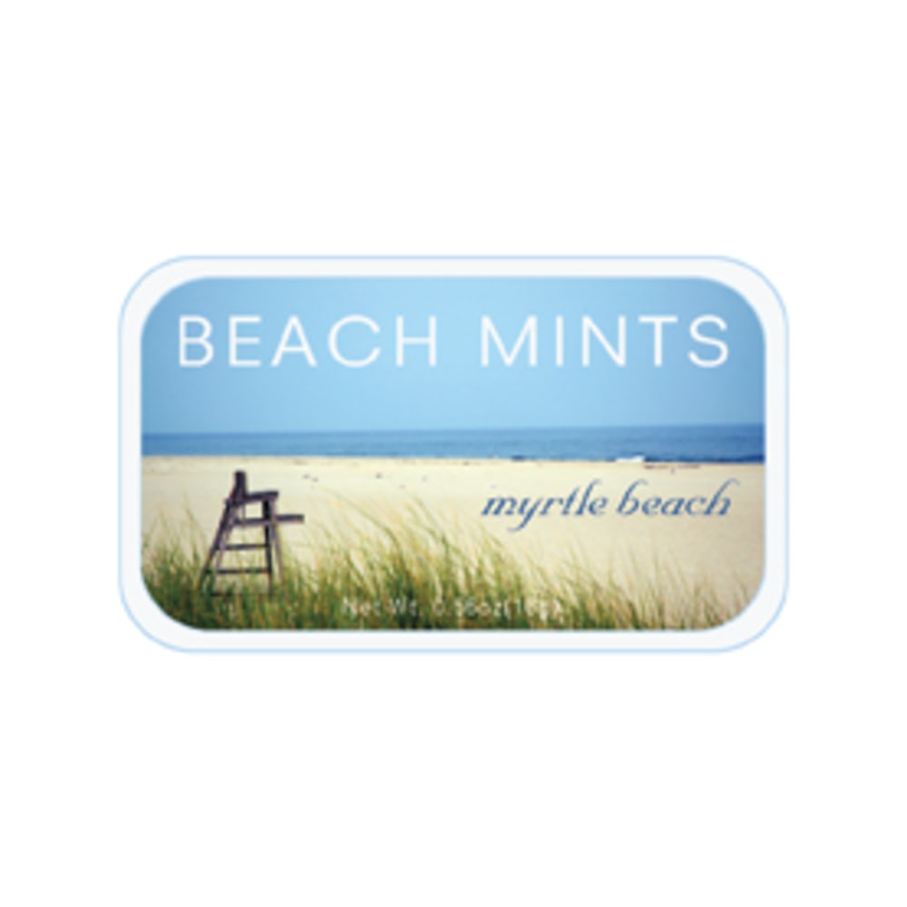AmuseMints Destination Mint Candy, Myrtle Beach, 0.56 Oz, Pack Of 24