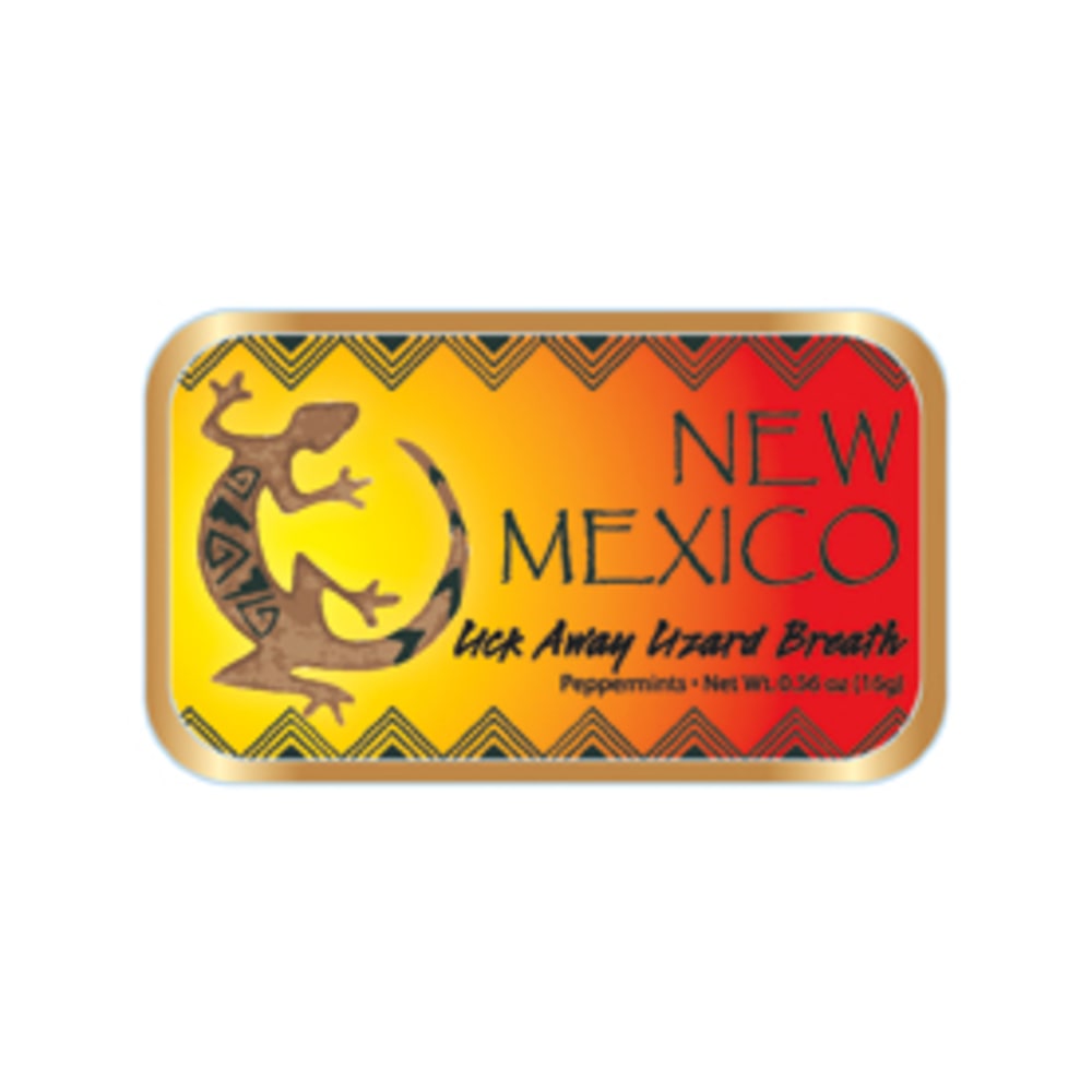 AmuseMints Destination Mint Candy, New Mexico Lizard, 0.56 Oz , Pack Of 24
