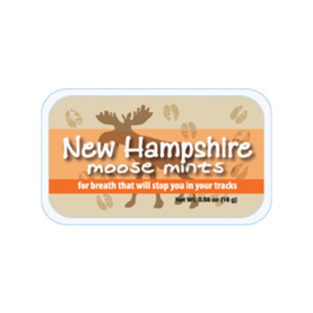 AmuseMints Destination Mint Candy, New Hampshire Moose, 0.56 Oz, Pack Of 24