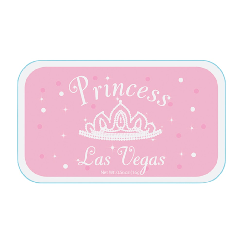 AmuseMints Destination Mint Candy, Las Vegas Princess, 0.56 Oz, Pack Of 24