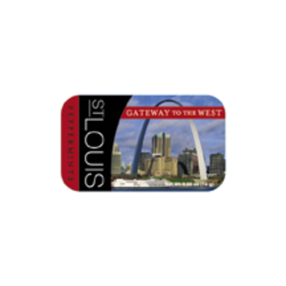AmuseMints Destination Mint Candy, St. Louis Gateway, 0.56 Oz, Pack Of 24