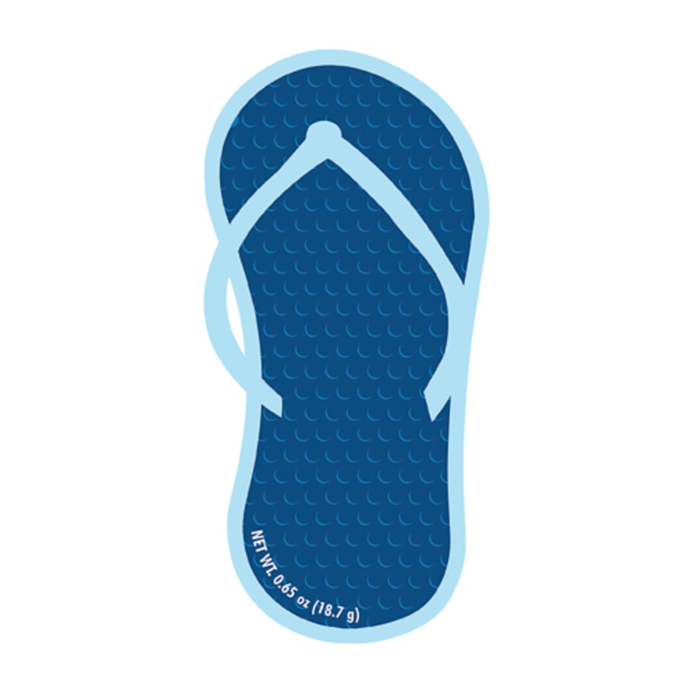 AmuseMints Mint Candy Flip Flop Tins, Blue, Pack Of 24