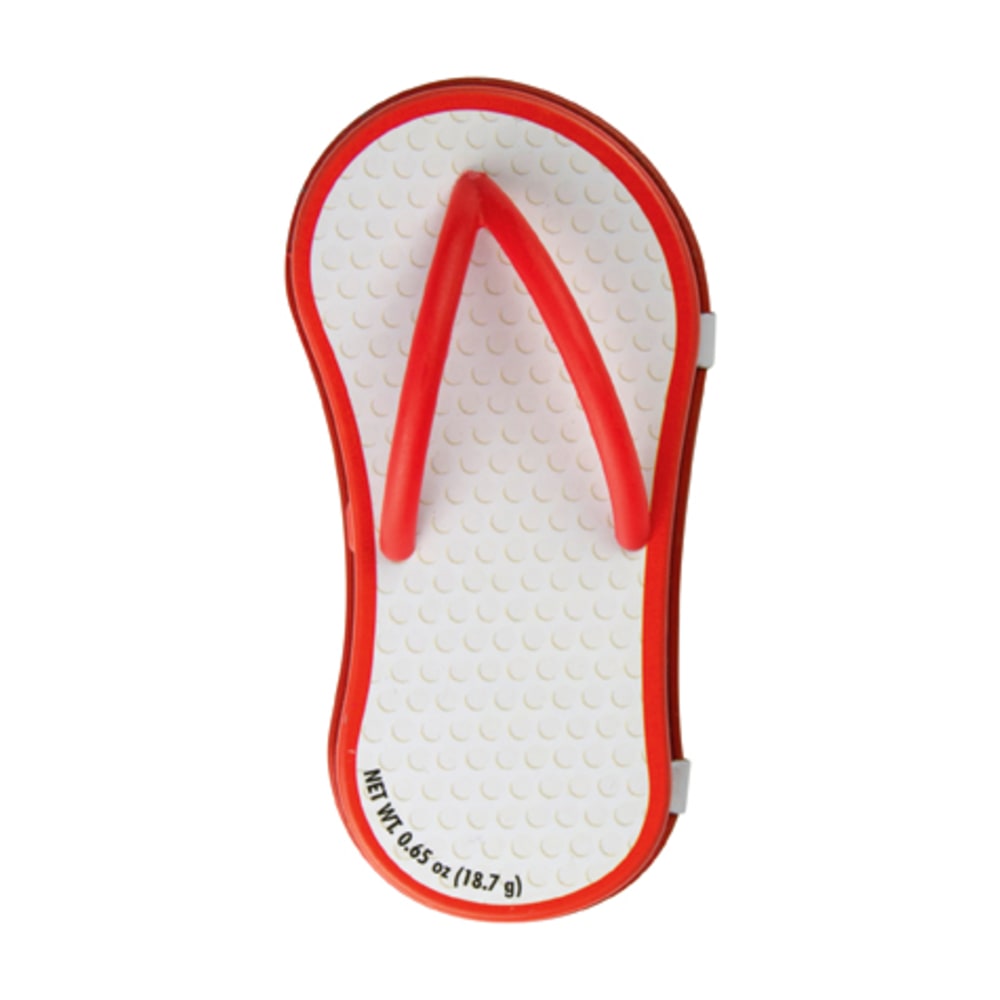 AmuseMints Mint Candy Flip Flop Tins, White, Pack Of 24