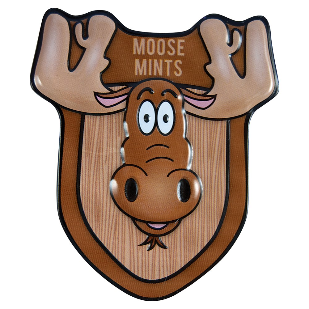 AmuseMints Mint Candy, Moose Shape Tins, Pack Of 24
