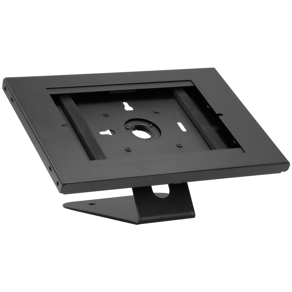 Mount-It! MI-3775B Anti-Theft Tablet Countertop Kiosk And Wall Mount, 9-7/16inH x 10-5/16inW x 4-13/16inD, Black