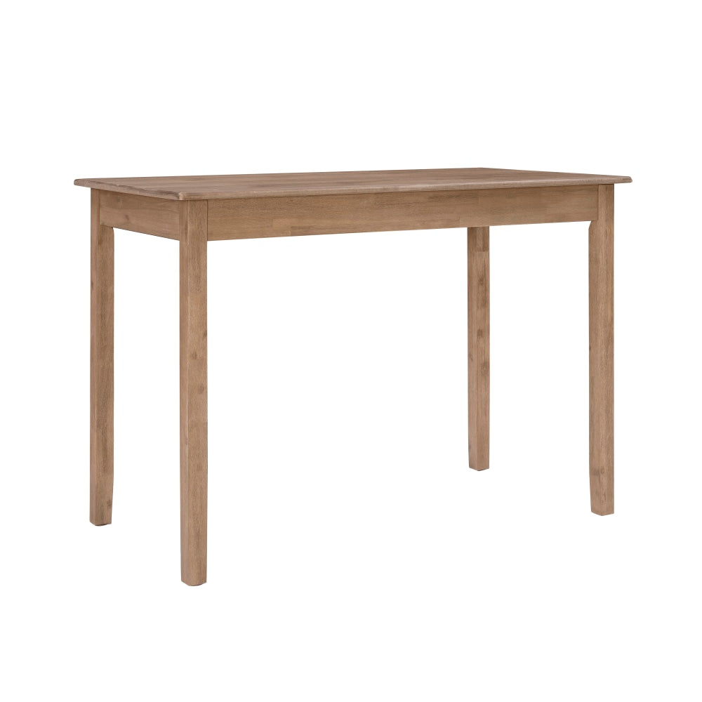 Linon Dixie Tavern Table, 36-1/4inH x 52inW x 28inD, Gray Wash
