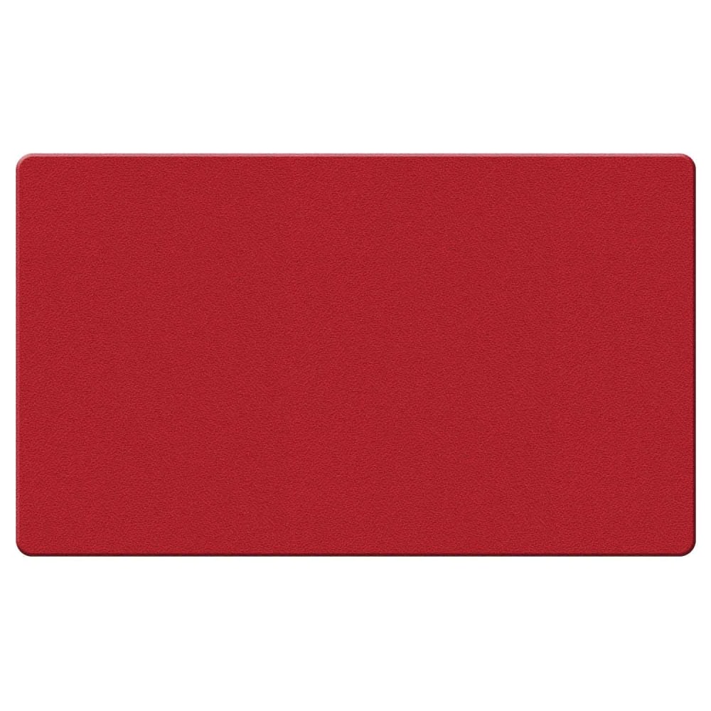 Ghent Fabric Bulletin Board With Wrapped Edges, 18in x 24in, Red