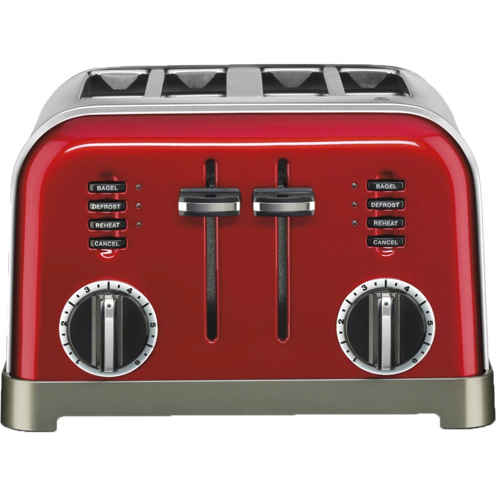Cuisinart Classic 4-Slice Toaster, Metallic Red