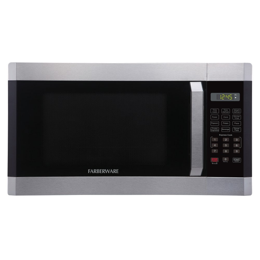 Farberware Professional FMO16AHTBKC 1.6 Cu. Ft. Microwave Oven, Silver