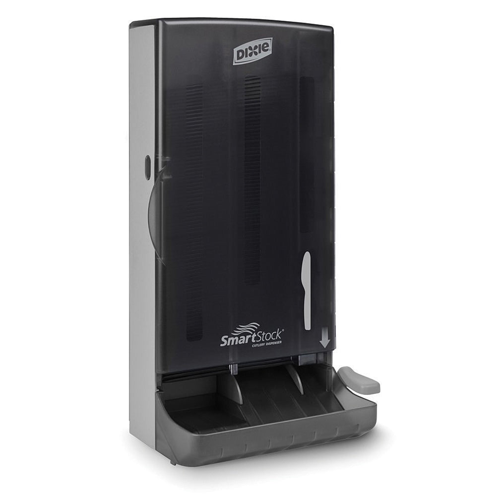 Dixie SmartStock Dispenser For SmartStock Knives, 17 5/16inH x 8 1/4inW x 6 1/8inD, Smoke