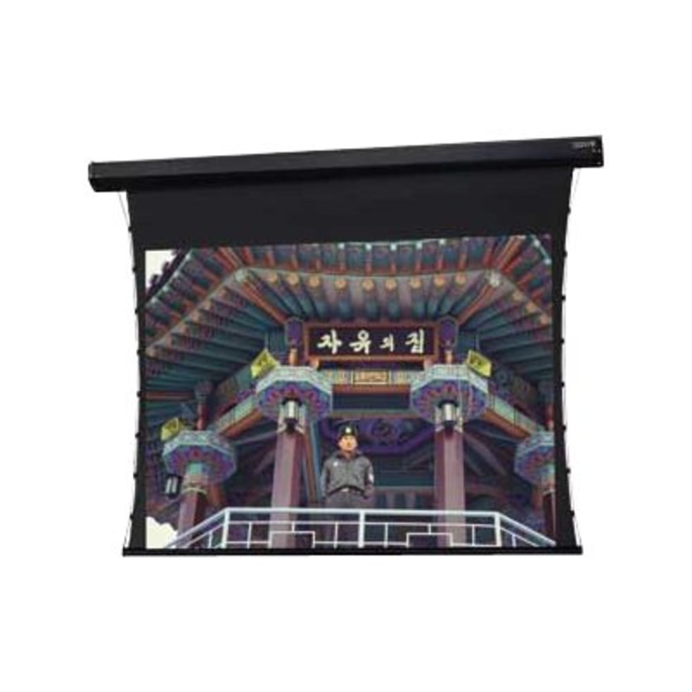 Da-Lite Tensioned Cosmopolitan Series HDTV Format - Projection screen - ceiling mountable, wall mountable - motorized - 120 V - 119in (119 in) - 1.78:1 - Da-Tex