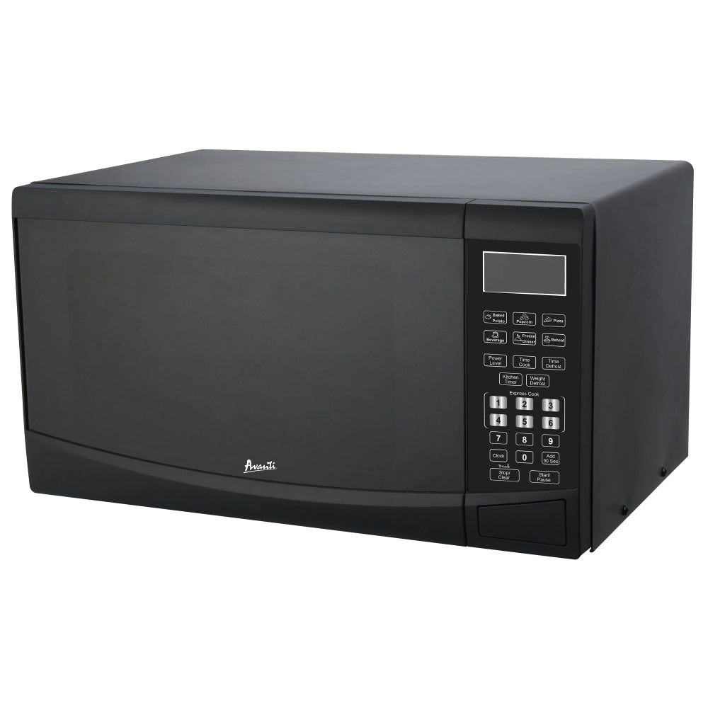 Avanti 0.9 Cu Ft Countertop Microwave, Black