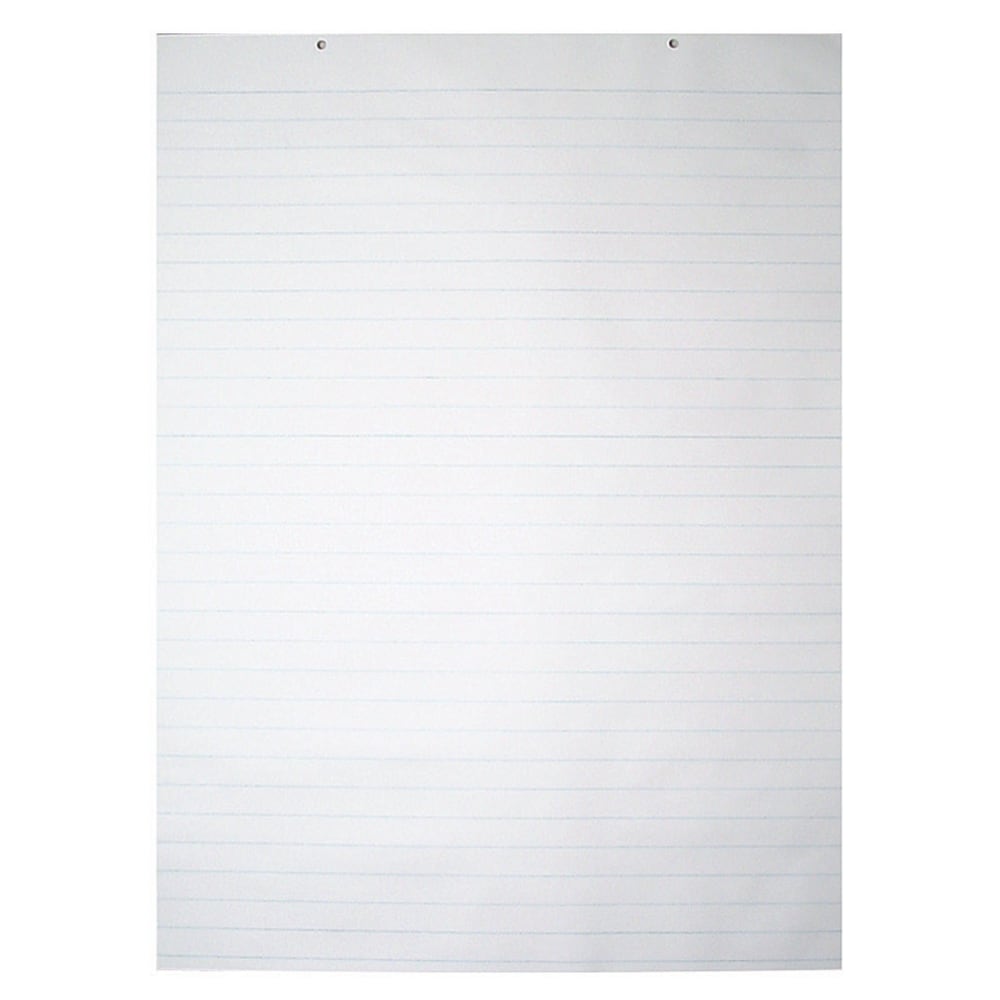 Pacon Chart Pad, 24in x 32in, 2-Hole Top Punched, 1in Ruled, 70 Sheets