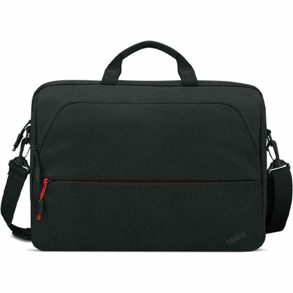 Lenovo Essential Carrying Case for 16in Lenovo Notebook - Black - Polyester, Polyvinyl Chloride (PVC), Polyethylene Terephthalate (PET) Body - Shoulder Strap, Luggage Strap - 11.4in Height x 15.9in Width x 2.6in Depth