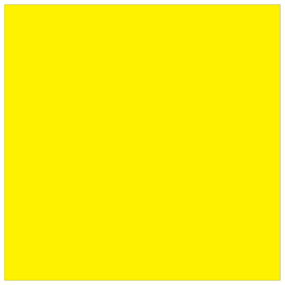 Tape Logic WriteOn Inventory Labels, DL638L, Square, 4in x 4in, Fluorescent Yellow, Roll Of 500