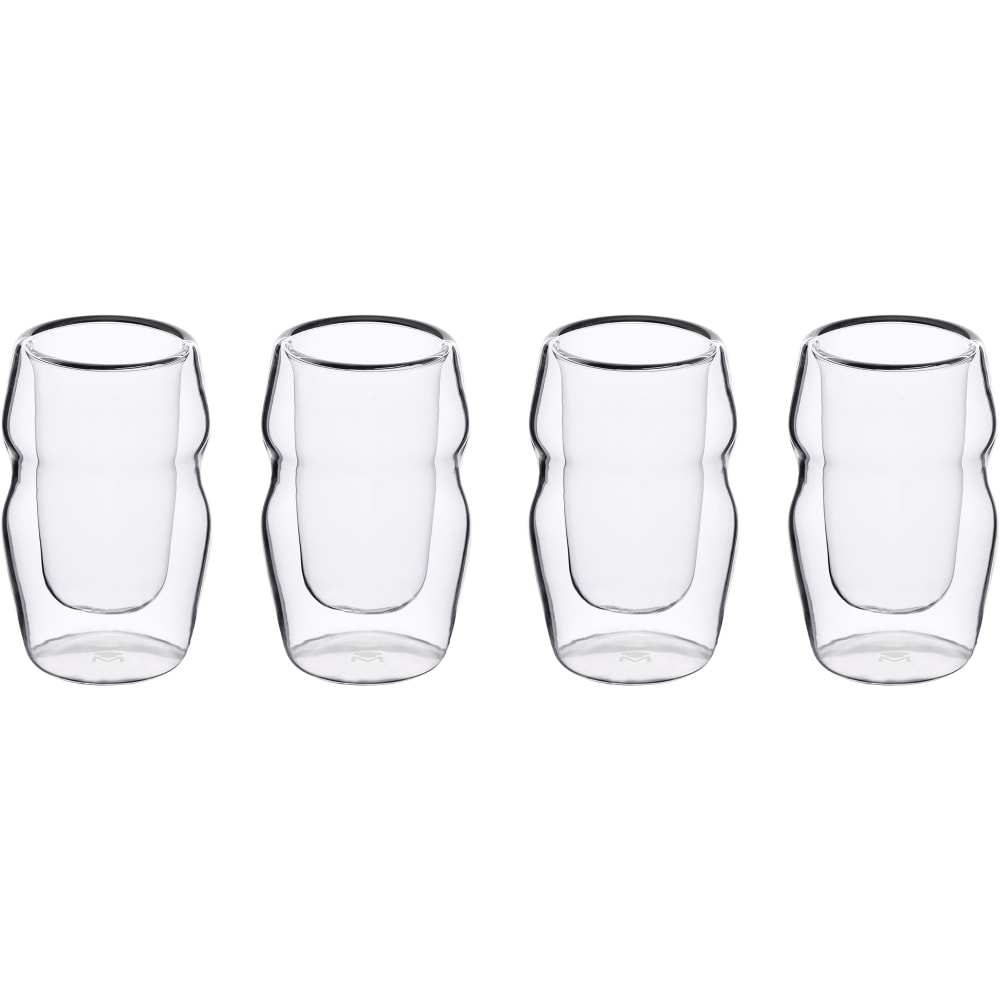 Bergner MasterPro Mixology Shot Glasses, 1.69 Oz, Clear, Set Of 4 Shot Glasses