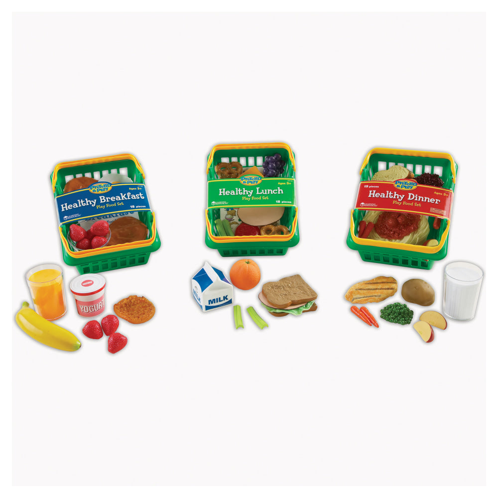 Learning Resources Pretend & Play Healthy Food Set, Grades Pre-K - 3