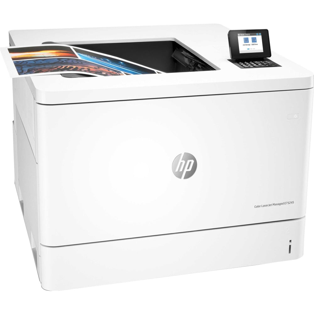 HP LaserJet Managed E75245dn Laser Desktop Color Printer