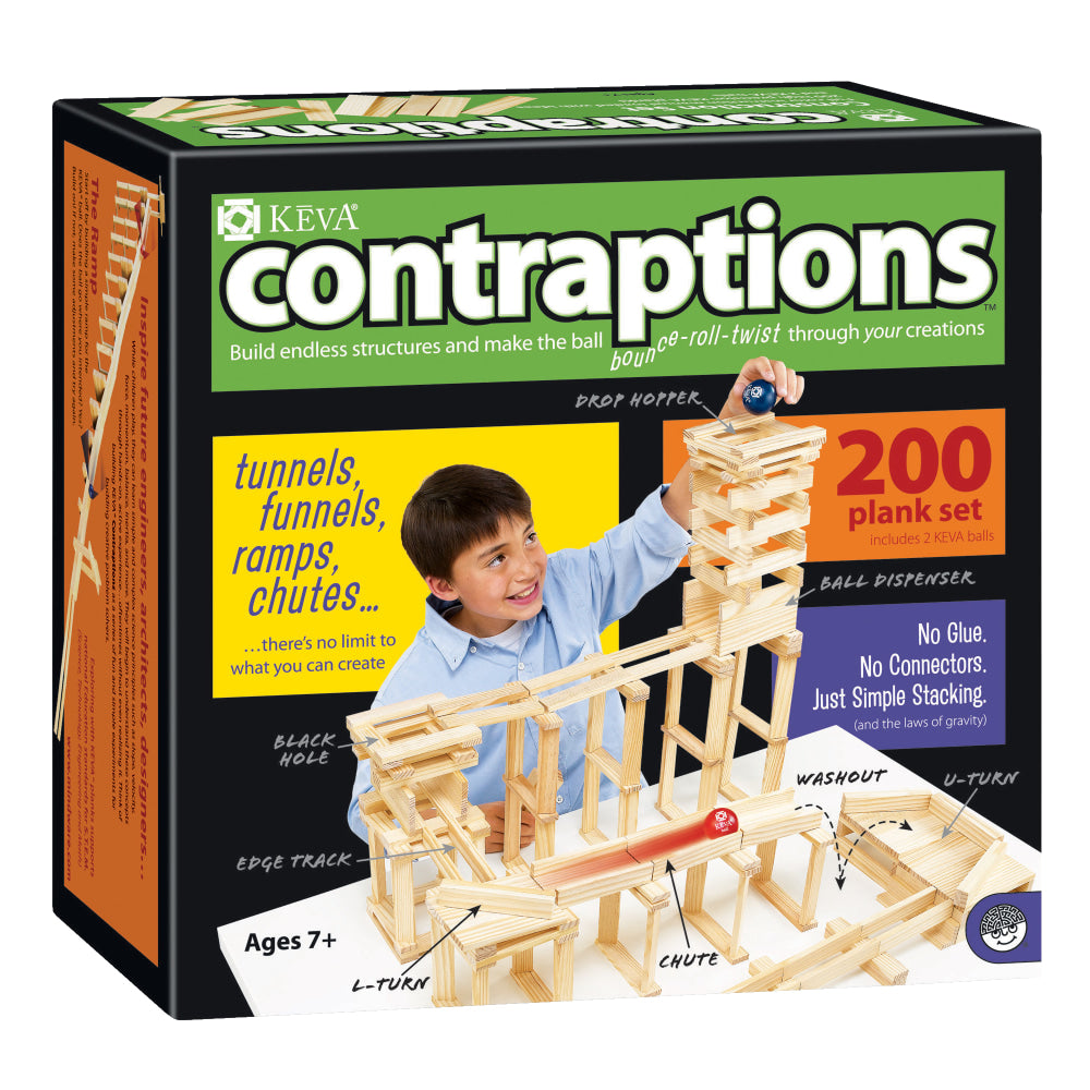 Mindware KEVA Contraptions Set, Grades 2-6