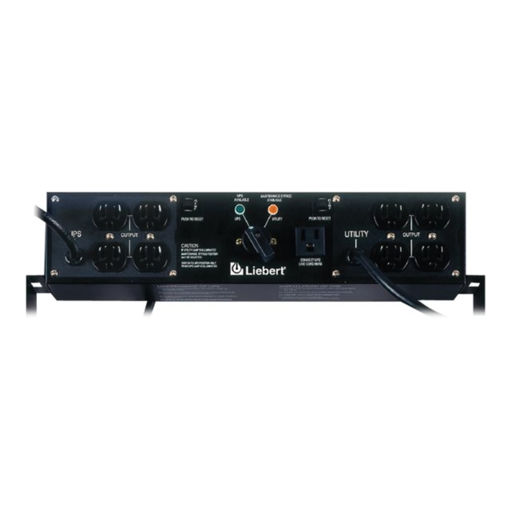 Liebert MicroPod MP2-220K - Bypass switch (rack-mountable) - AC 230 V - output connectors: 8 - 2U - for P/N: GXT5-3000IRT2UX, GXT5-3000IRT2UXL, GXT5-3000LVRT2UXL, GXT5-3000LVRT2UXLN