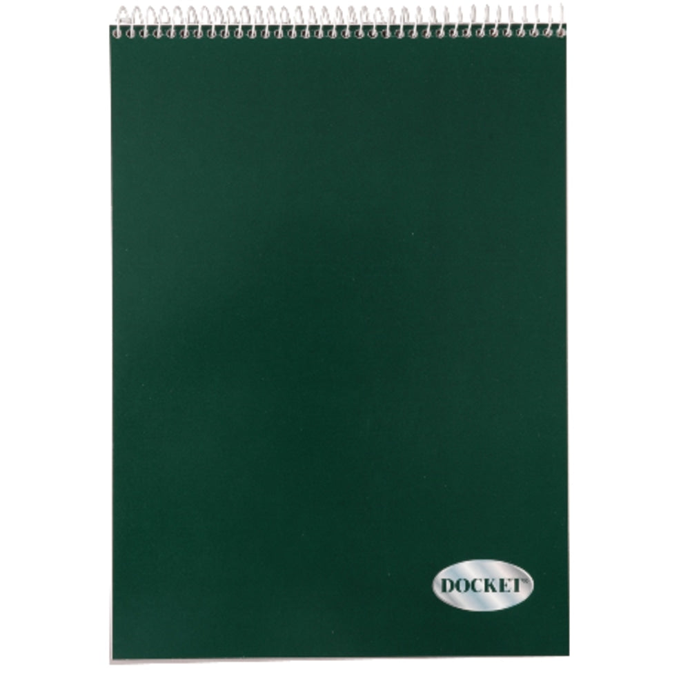 TOPS Docket Wirebound Writing Pad, 8 1/2in x 11 3/4in, Legal Ruled, 70 Sheets, Canary