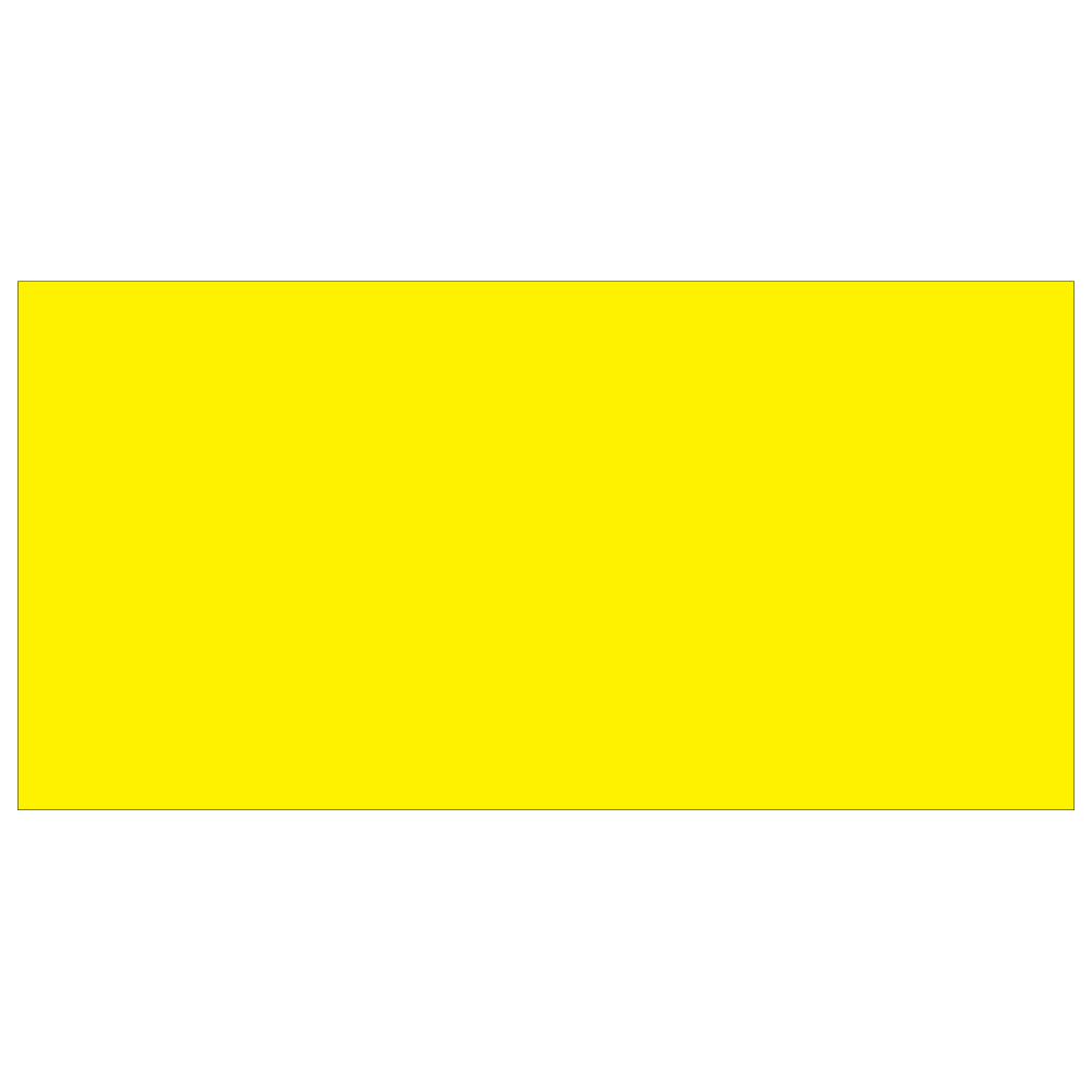 Tape Logic WriteOn Inventory Labels, DL636L, Rectangle, 2in x 4in, Fluorescent Yellow, Roll Of 500