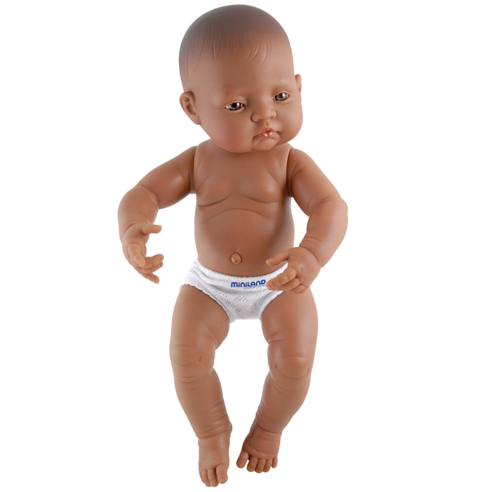Miniland Educational Anatomically Correct Newborn Doll, 15-3/4in, MLE31008