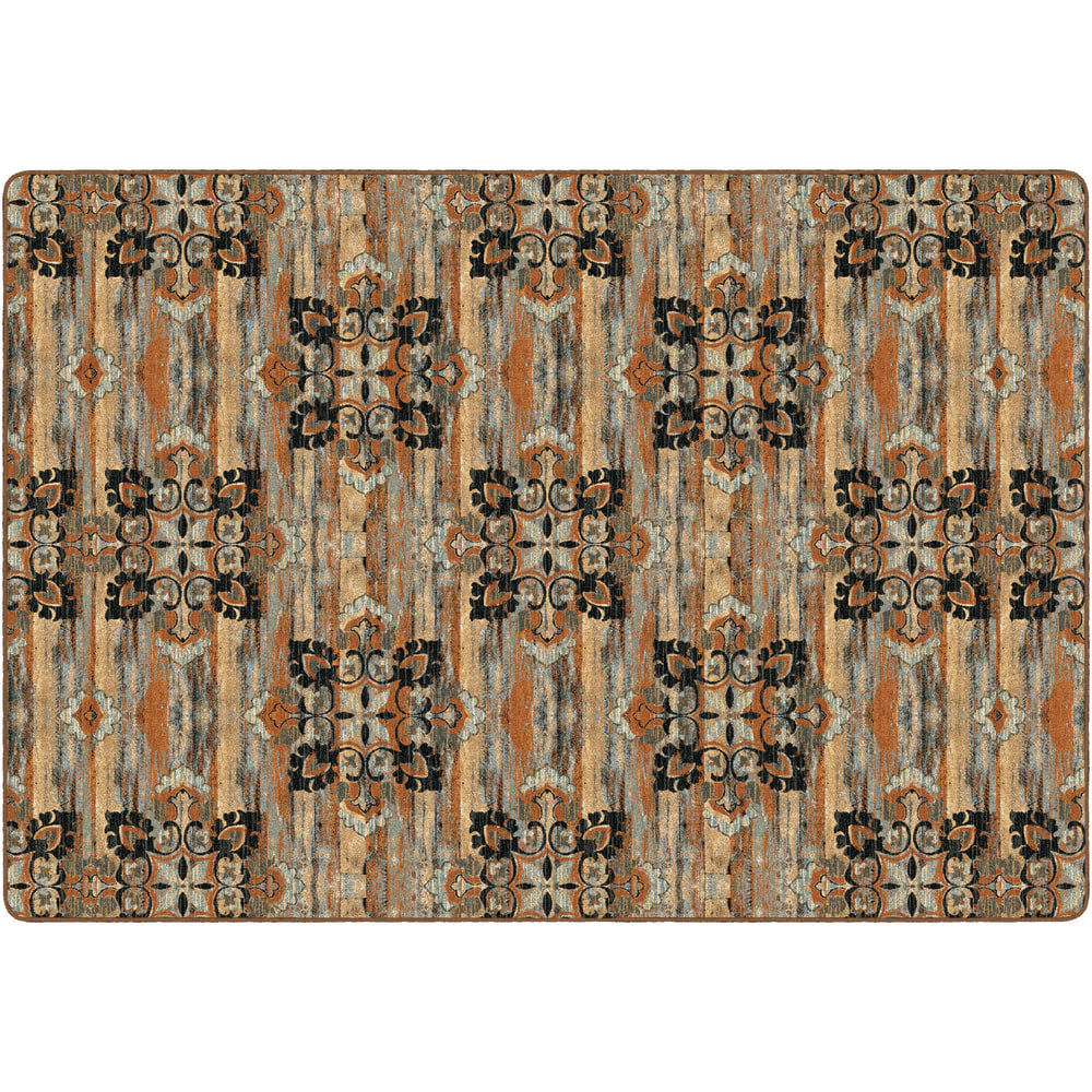 Flagship Carpets Franklin Rectangular Rug, 100in x 144in, Chocolate