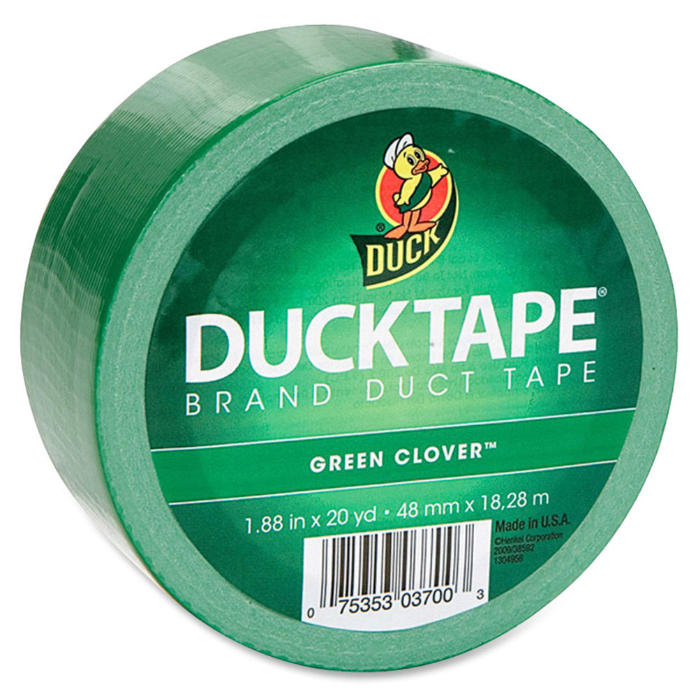 Duck Brand Brand Color Duct Tape - 20 yd Length x 1.88in Width - 1 / Roll - Green